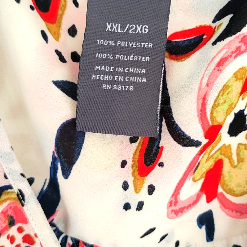 Woman's Floral Dress (XXL)